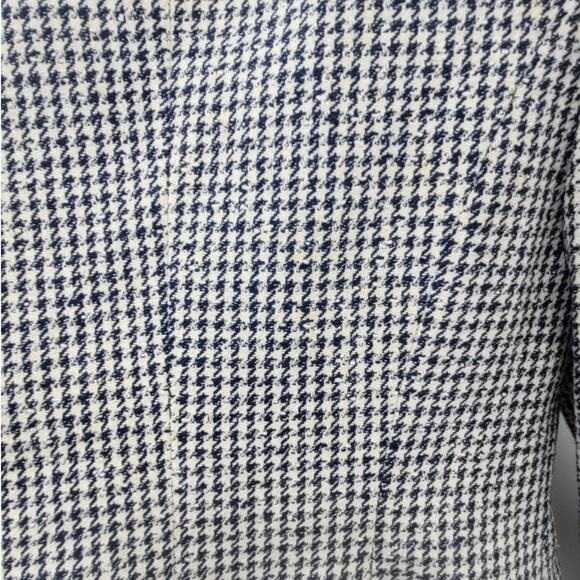 David Hayes‎ Vintage 60s Houndstooth 4 Piece Pleated Maxi Skirt set Outfit Suit - Picture 15 of 16